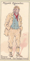 Characters From Dickens 1923 - Players Cigarette Cards - 33 Rogue Riderhood, Our Mutual Friend - Player's