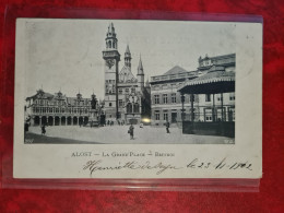 Carte ALOST LA GRANDE PLACE ET BEFFROI - Aalst