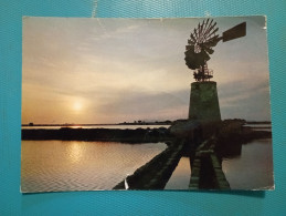 Cartolina Sicilia Pittoresca - Marsala - Saline Al Tramonto. Viaggiata 1972 - Marsala