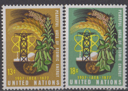 NATIONS UNIES (New York) - Utilisation De L'énergie Atomique à Des Fins Pacifiques - Unused Stamps