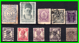 INDIA – ( ASIA ) – LOTE 10 SELLOS DIFERENTES AÑOS Y VALORES - Used Stamps