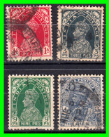 INDIA – ( ASIA ) – LOTE 4 SELLOS DIFERENTES VALORES DE LOS AÑOS -1950 - 1960 - Used Stamps