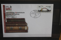 Deutschland 2012; Intern. Philatelistische Literatur-Ausstellung Mainz; USo 278, SST - Enveloppes - Oblitérées