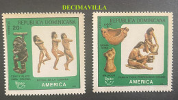 OTEM433, REPUBLICA DOMINICANA, UPAEP, 1989, 1061/62 - Emissions Communes