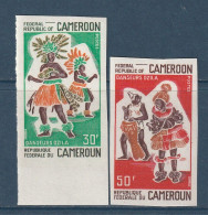 Cameroun - Non Dentelé - YT N° 487 Et 488 ** - Neuf Sans Charnière - 1970 - Kamerun (1960-...)