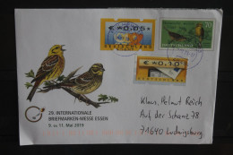 Deutschland 2019; Intern. Briefmarken-Messe Essen; ATM - Buste - Usati