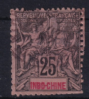 INDOCHINE 1892/96 - Canceled - YT 10 - Used Stamps