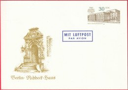 CP - Entier Postal - Berlin (Allemagne - DDR) - Poste Aérienne - 750 Ans De Berlin - Maison Ribbeck - Postales - Nuevos