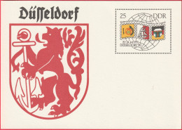 CP - Entier Postal (Allemagne - DDR) - 10ème Exposition Philatélique Internationale Des Jeunes (Düsseldorf) - Postales - Nuevos
