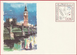 CP - Entier Postal (Allemagne - DDR) - Exposition Mondiale - Cartoline - Nuovi