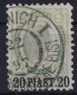 AUSTRIAN POST IN LEVANTE 1896 - Canceled - ANK 31 - Levant Autrichien