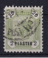 AUSTRIAN POST IN LEVANTE 1891 - MNH - ANK 28 I C - Lz 11 - Eastern Austria
