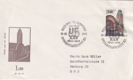 FDC  "Railway Station"        1971 - Lettres & Documents