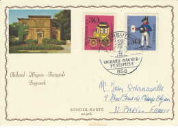 Carte Postale ALLEMAGNE FEDERALE N° 373-374 Y & T - Autres & Non Classés