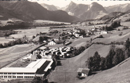 Neirivue, Vue Générale. Fabrique De Meubles Gremion Au Premier Plan. Carte-photo - Neirivue