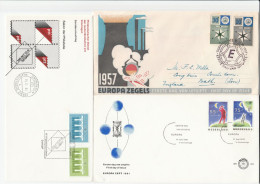 EUROPA - 1959 -1991 FDCs  Netherlands Fdc Stamps Cover - Collections