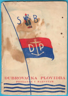 DUBROVAČKA PLOVIDBA Postanak I Razvitak - Croatia Shipping Company Old Book (1940) * Dubrovnik Croatie Kroatien Croazia - Autres & Non Classés