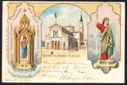 TORINO - CHIESA S.S. ANGELI CUSTODI - F.P. - Churches