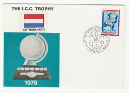 1979 NETHERLANDS ICC CRICKET  COVER Stamps - Cricket