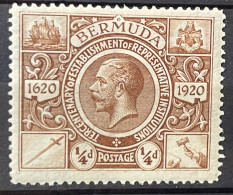 BERMUDA - MH* - 1920- # 60 - Bermuda