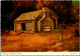 Oklahoma Artist's Drawing Of Sequoyah's Cabin  - Altri & Non Classificati