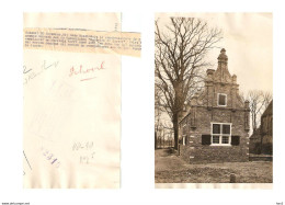 Schoorl Persfoto 1931 Raadhuisje KE2394 - Schoorl