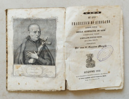 Bn Libro Antico San.francesco Geronimo Sacerdote Napoli 1845 - Old Books