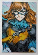 CARTE SEXY GIRL WAIFU BEAUTY MANGA MINT PAILLETTE Batgirl - Marvel