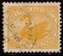 1905-12 Two Pence Yellow SG 140 Cat. £2.00 - Gebruikt