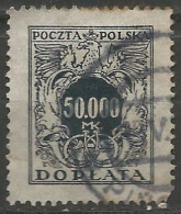 POLOGNE / TAXE N° 54 OBLITERE - Segnatasse