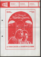 Le Retour De Martin Guerre - A4 Smalfilm Studio Promotional Poster / Affiche With Synopsis - Affiches & Posters