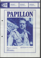 Papillon - A4 Smalfilm Studio Promotional Poster / Affiche With Synopsis - Affiches & Posters