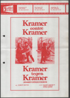 Kramer Versus Kramer - A4 Smalfilm Studio Promotional Poster / Affiche With Synopsis - Affiches & Posters