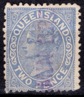 1882-91 Two Pence Blue Fiscal Cancel SG 168 - Used Stamps