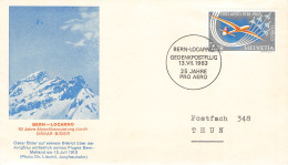 SUISSE - FDC PRO AERO 1963 Mi 780 / 2092 - FDC