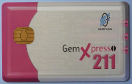 FRANCE - Chip - Gemplus Smartcard Demo - GemXpress 211 - Java - 600 Agences