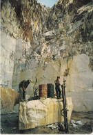 CARTOLINA  CARRARA,TOSCANA-CAVE DI MARMO-STORIA,MEMORIA,CULTURA,RELIGIONE,IMPERO ROMANO,BELLA ITALIA,VIAGGIATA - Carrara