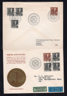 Sweden 1951 Christopher Polhem X 2 First Day Covers See Scans Post Free(UK) - Storia Postale