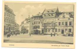 Wittlich - Marktplatz Mit Trierer Stasse - Wittlich