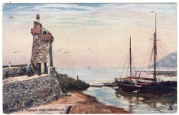 LYNMOUTH - Tower And Harbour - Tuck Oilette 7016 - Lynmouth & Lynton