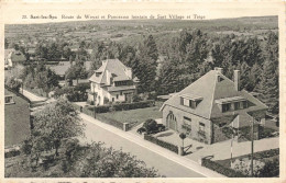 BELGIQUE -Sart Lez Spa - Route Du Wayai Et Panorama Lointain De Sart Village Et Tiège  - Carte Postale Ancienne - Verviers