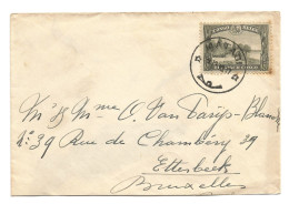 Enveloppe Brief  1939 ?  Matadi Congo Belge Belgisch Congo Vers Etterbeek Bruxelles Brussel - Briefe U. Dokumente