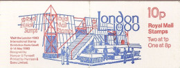 GRANDE BRETAGNE/ / CARNET N° YVERT : C 699a EXPOSITION LONDON 1980 - Cuadernillos