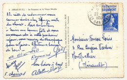 FRANCE - CPSM Affranchie 20f Muller Avec Bandelette "Télévision Grammont" - 1959 - Lettres & Documents