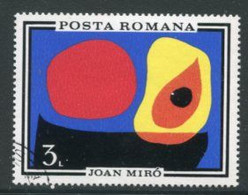 ROMANIA 1970 Miro Painting Used.  Michel 2904 - Gebraucht