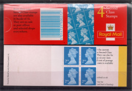 GRANDE BRETAGNE/ / CARNET N° YVERT : C 1956c  IMPRIMEUR WALSALL - Postzegelboekjes