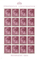 Liechtenstein - Bloc MNH ** - 1964 - Weihnacht 1,30 - Bordeau - Unused Stamps