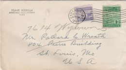 Havana Cuba 1951 Cover Mailed - Briefe U. Dokumente