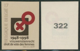 Non Dentelé (1998) - N°2734 Droit De Vote Des Femmes - 1981-2000