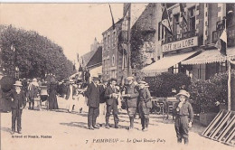 PAIMBOEUF                 LE QUAI BOULAY PATY                 CAFE DE LA LOIRE - Paimboeuf